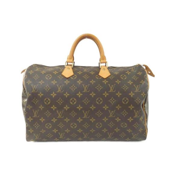 LOUIS VUITTON Brown Monogram Speedy 40 Boston Bag - Picture 1 of 7